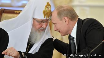 Vladimir Putin had words to share with Patriarch Kirill, head of the Russian Orthodox Church