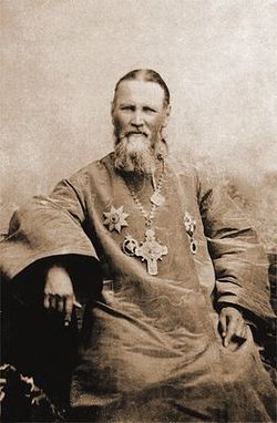 Righteous John of Kronshtadt. Photo, early 20th century.