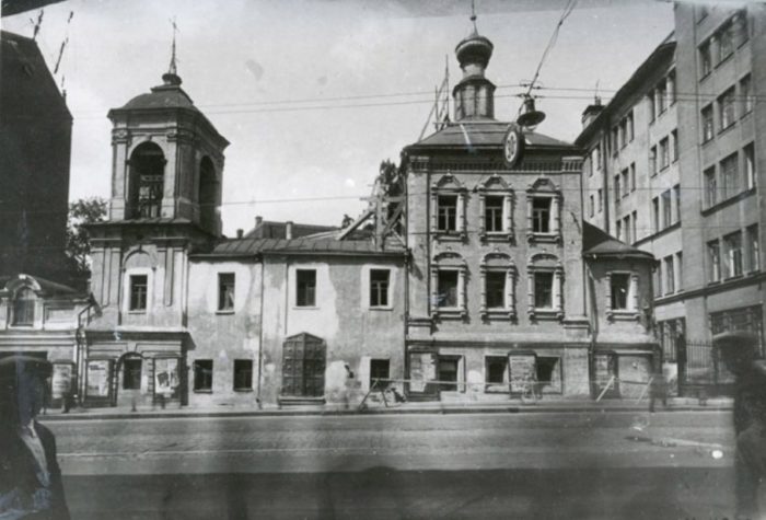 Храм святителя Николая в Кленниках, 1920-1930 гг. Источник http://retromap.ru