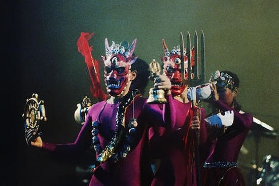 Not long before the breakup of the Soviet Union, the previously atheistic country was gripped by the occult. Photo: Leaders of the destructive Japanese cult Aum Shinrikyo perform in Moscow, Russia, on March 18, 1992. Source: Vadim Zhukov, Sergei Miklyayev/TASS