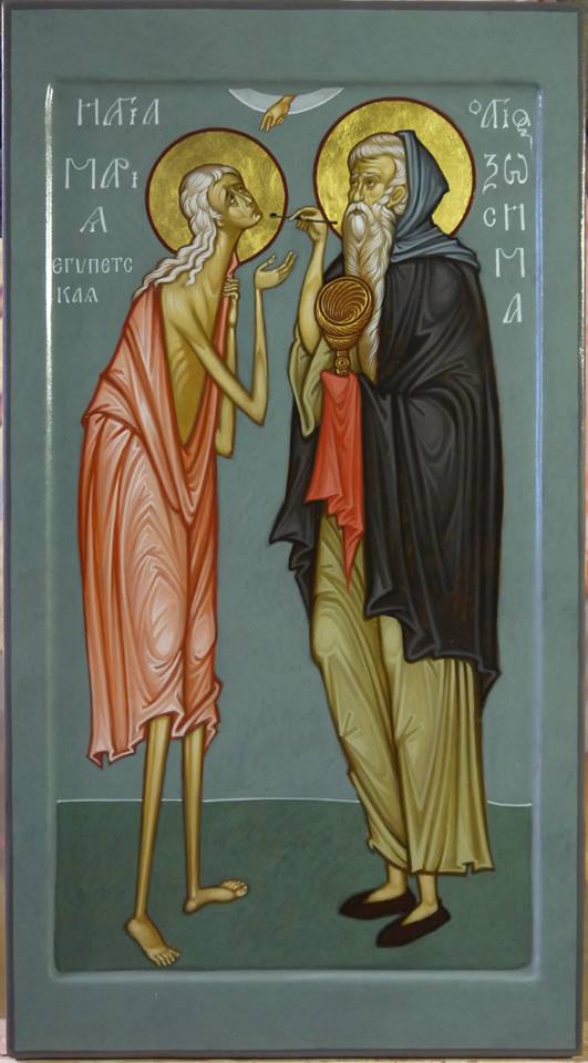 St. Mary of Egypt and St. Zosimas