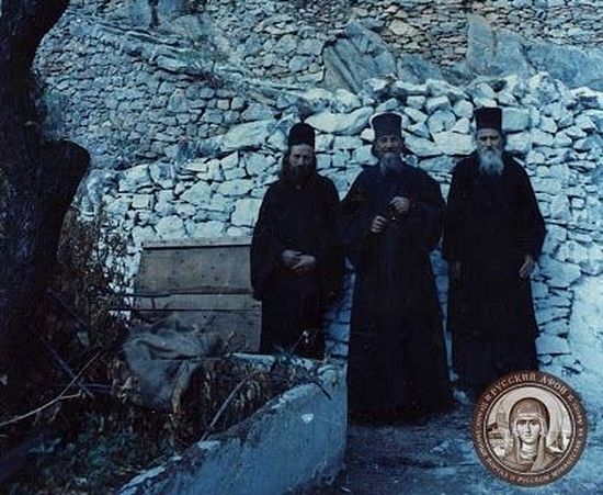 Карульские отцы: Стефан, Никодим и Серафим, середина 1970-х (РПЦЗ)