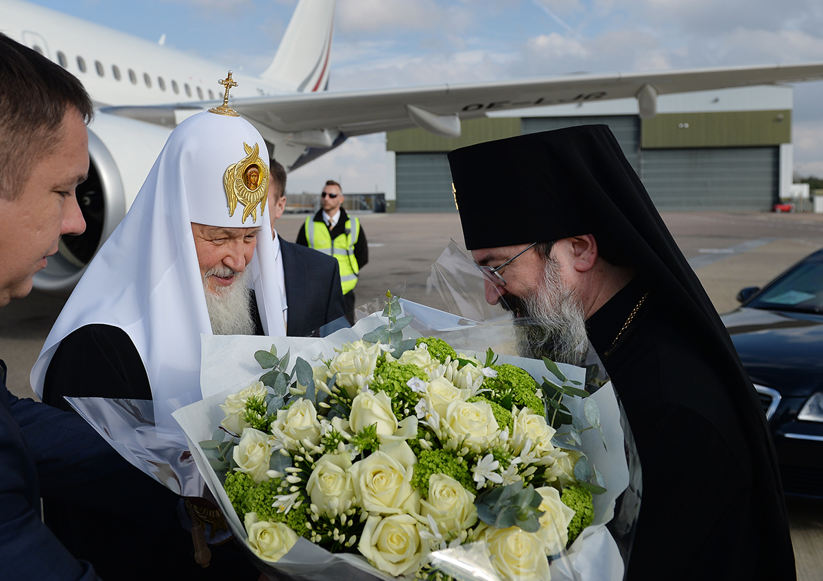 Начался визит Святейшего Патриарха Кирилла в Великобританию