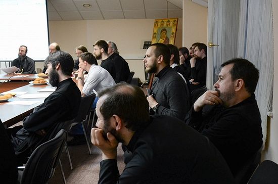 Пастырский семинар в ПСТГУ. Фото с сайта pstbi.ru