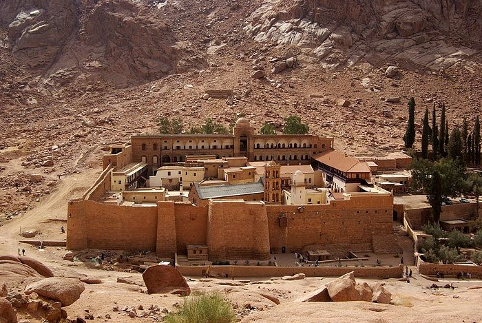 Монастырь св. Екатерины, Синай, Египет.