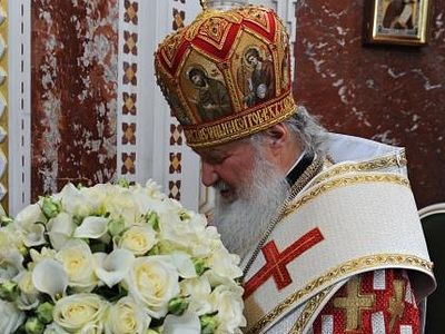 PATRIARCH KIRILL ASKS PRIESTS NOT TO GIVE FLOWERS FOR JUBILEE, BUT TO HELP HOSPITAL