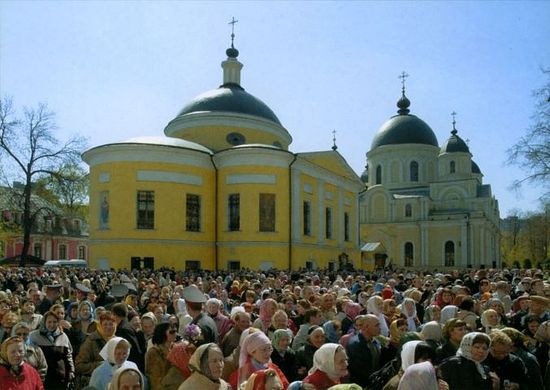 Покровский монастырь, где пребывают мощи святой Матроны Московской