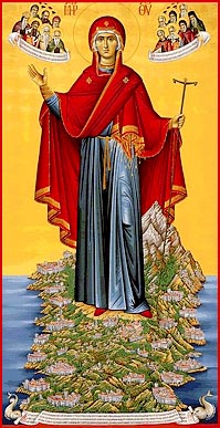 Пресвятая Богородица – Игуменья Святой Горы