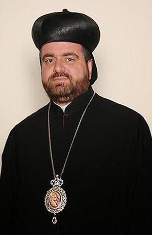 Archbishop Selwanos Boutros Alnemeh, of Homs and Hama in Syria, claims he was told his application was denied because it is policy not to issue visas to anyone in Syria 