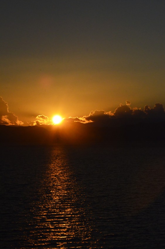 Sunset on Lake Ochrid
