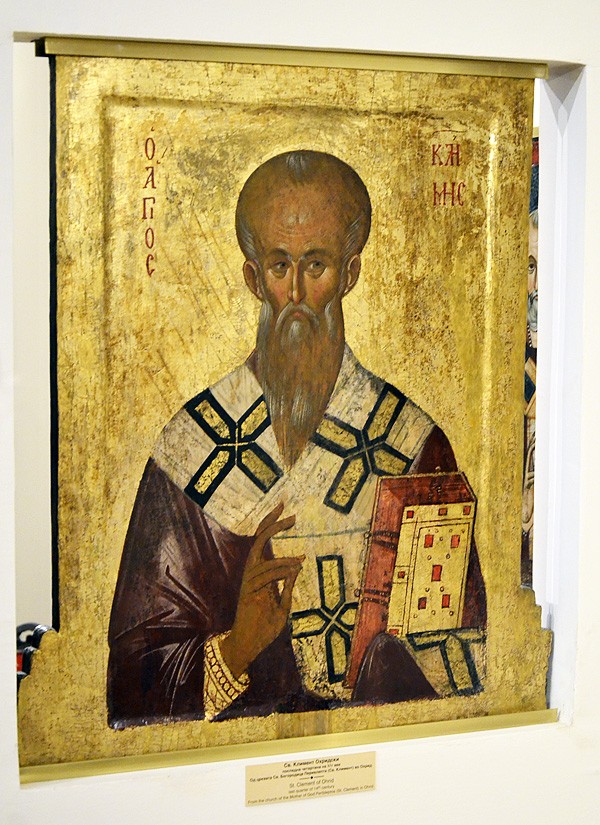 St. Clement of Ochrid. Late 14th c.