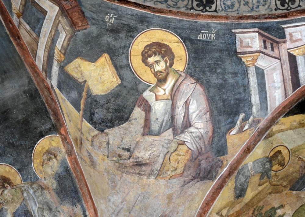 The Evangelist Luke. Church of the Holy Theotokos Perivleptos