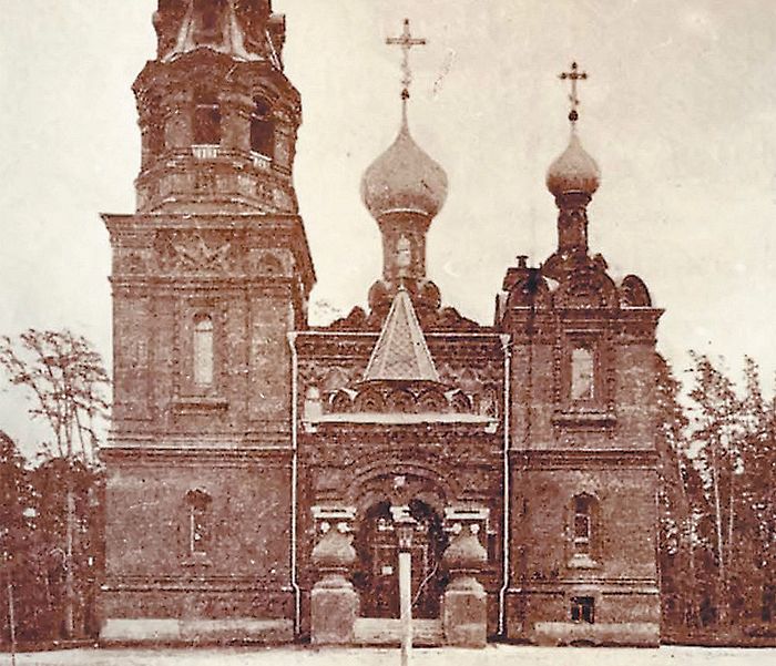 Церковь в Сокольничьей роще. Фото: Public Domain