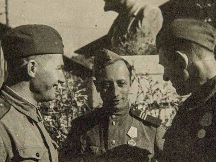 Сержант Георгий Степанов. Лето 1944 г