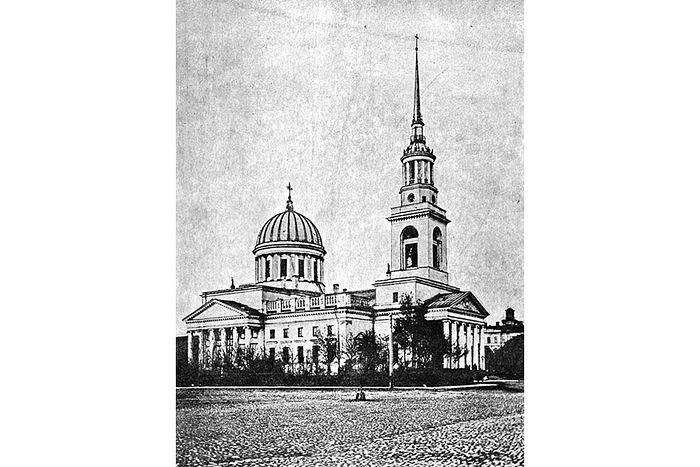 Андреевский Собор, фотография 1890 года