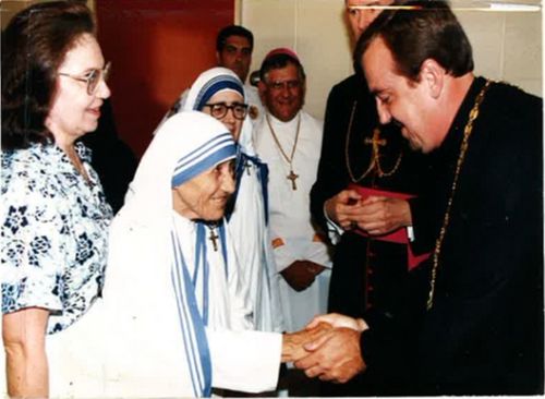Fr. John Meets Mother Teresa