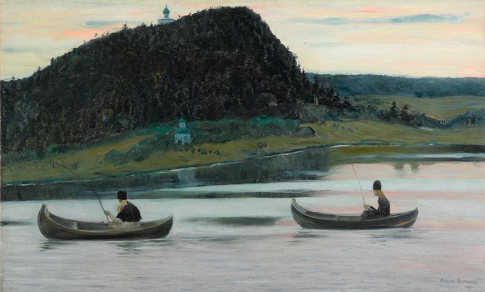 Mikhail Nesterov. Silence. 1903