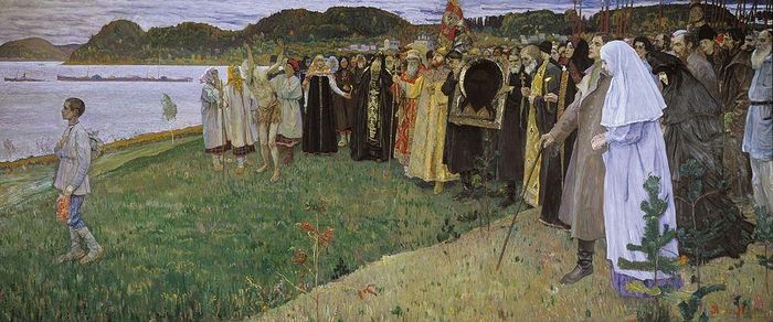 Mikhail Nesterov. In Rus. The Soul of the People.