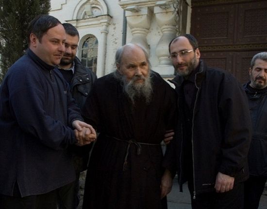 о. Филарет с чадами в последние годы