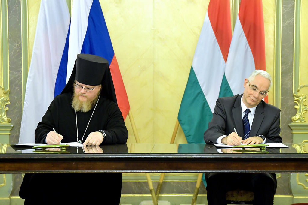 HUNGARIAN GOVERNMENT SIGNS AGREEMENT TO ALLOCATE $8 MILLION TO RESTORE ORTHODOX CHURCHES