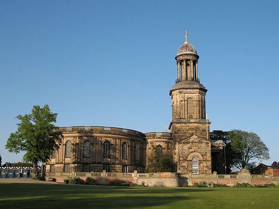 St. Chad's Church in Shrewsbury, Shropshire