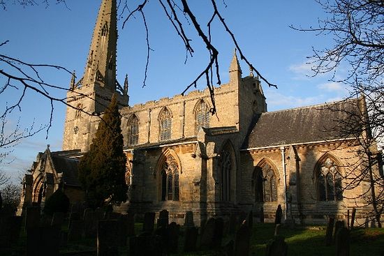 St. Chad's Church in Welbourn, Lincolnshire (source - Geograph.org.uk)