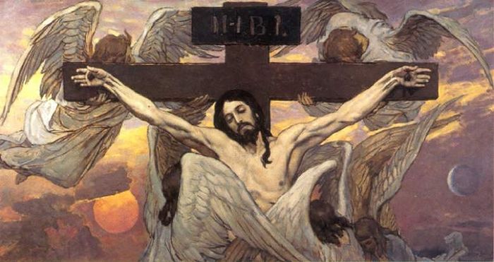 V. M. Vasnetsov. The Crucified Christ