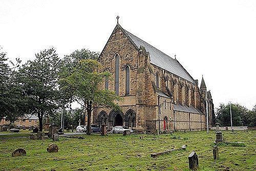 Exterior of Old Govan Church (photo by David W from Flickr.com)