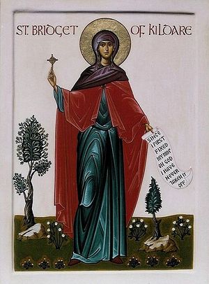 St. Brigid of Kildare. Photo: Orthochristian.com