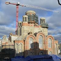 Строительство нового храма. год 2015-й