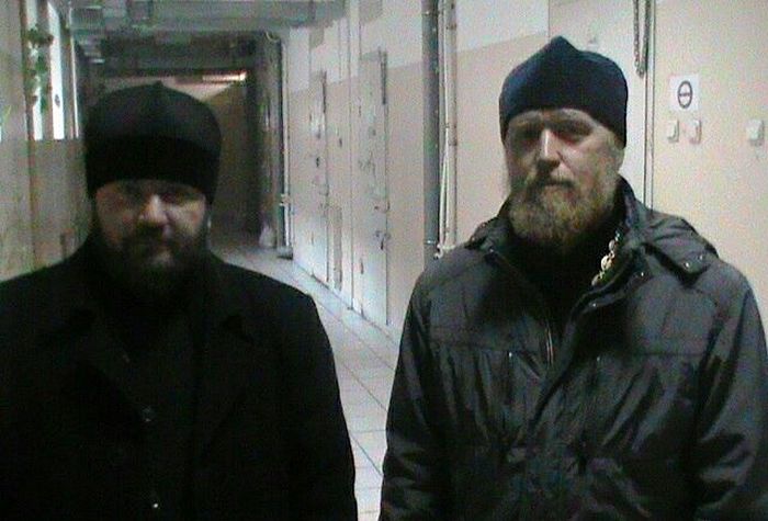 Священники Алексия Янковский и Сергий Комков