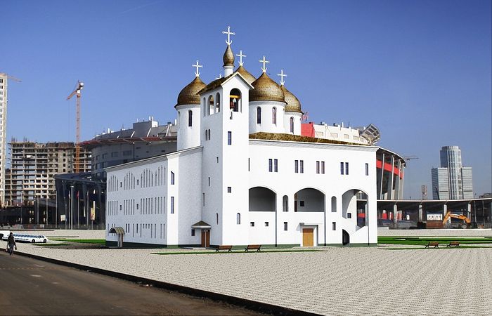 Проект храма преподобного Сергия Радонежского на Ходынском поле