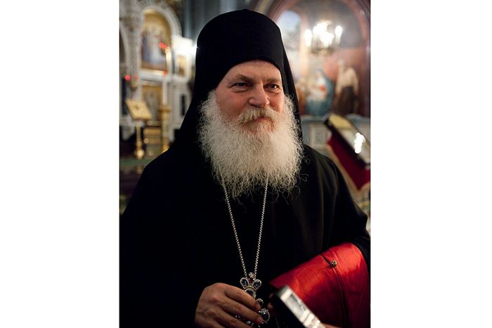 Настоятель Ватопедского монастыря архимандрит Ефрем