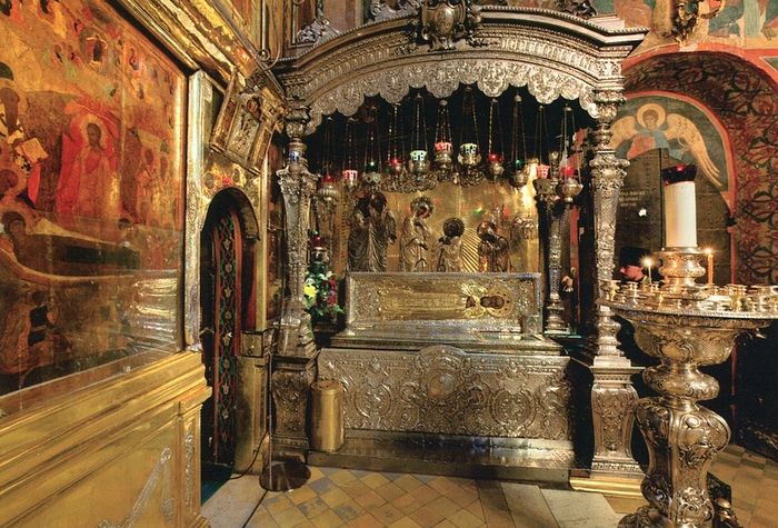 Свято-Троице-Сергиева лавра, рака с мощами прп.Сергия