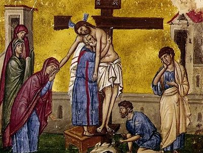 Погребение. Стража у гроба