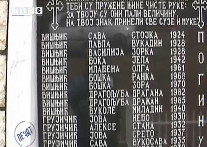 Хоће ли ико одговарати за масакрирање 56 српских цивила у Јошаници код Фоче? Фото: РТРС