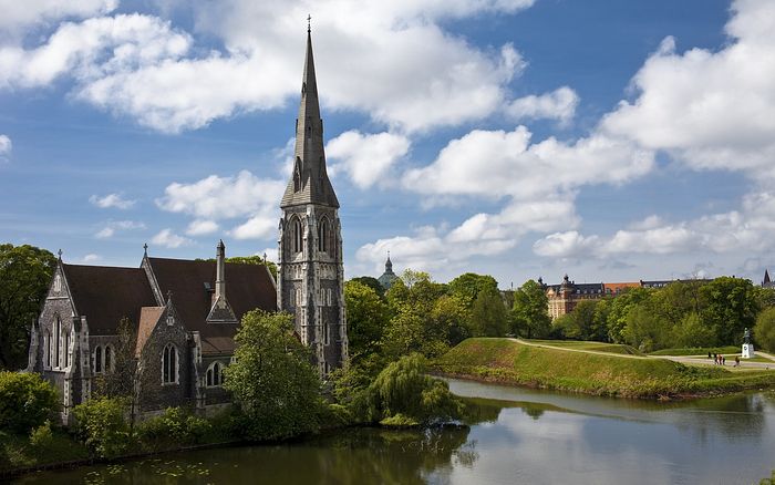 St. Alban's Church in Copenhagen, Denmark (source - Pinterest.com)