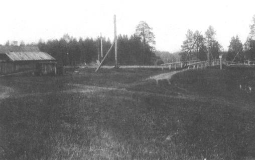 Переезд №184. Фотография Н. Соколова 1919 г.