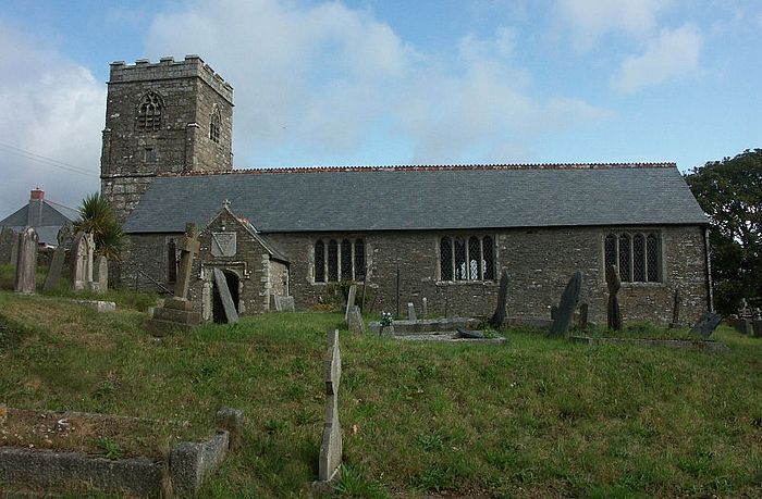 St. Samson's Church in Golant, Cornwall
