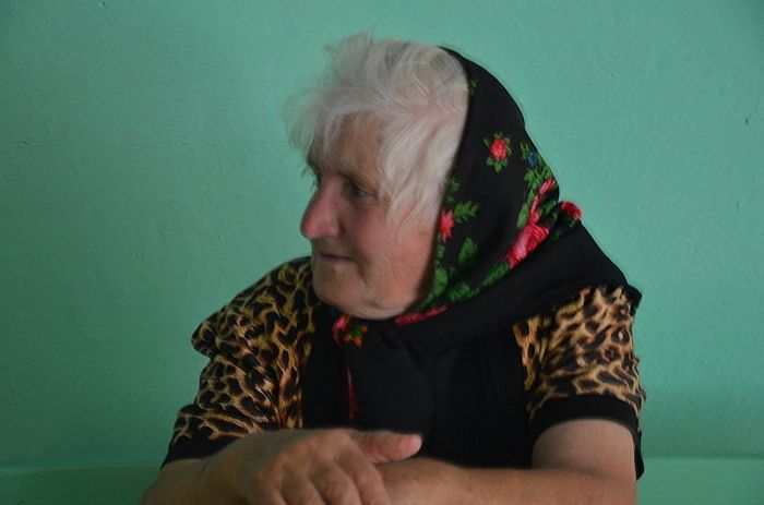 Анна Леонидовна, жительница села Балта. Фото : Алексей Михеев 