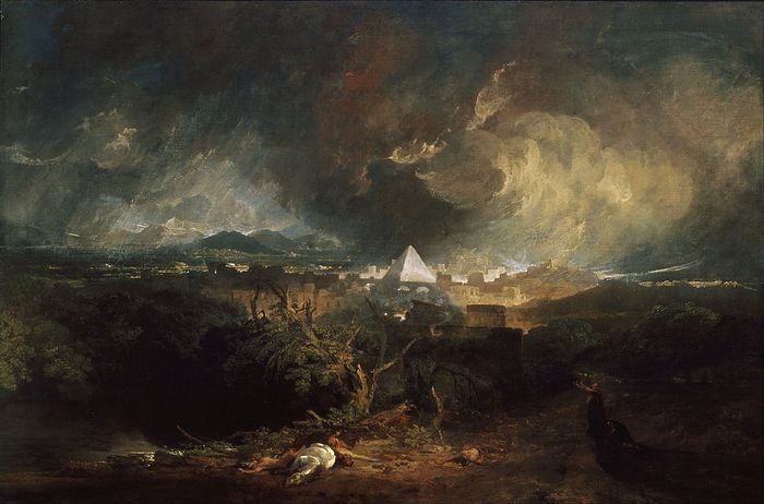 J. M. W. Turner. The Fifth Plague of Egypt. Photo: Wikipedia