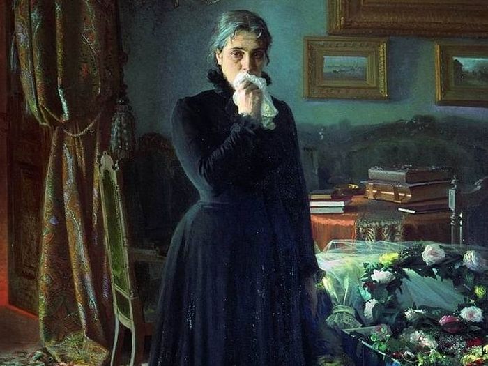 Иван Крамской. Неутешное горе. 1884