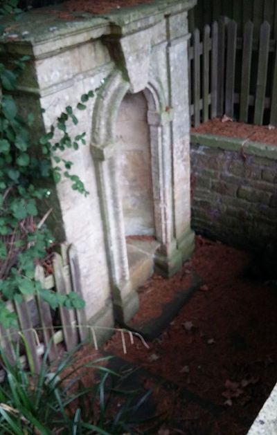St. Rumvold's holy well near Kings Sutton, Northants (photo provided by the vicar of Kings Sutton)