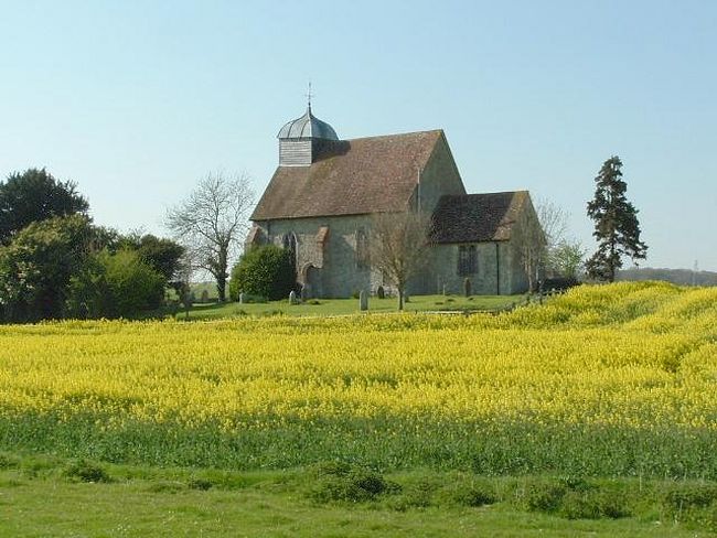 St. Rumwold's Church in Bonnington, Kent