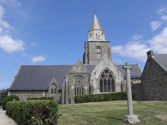 Church of St. Tysilio (Suliac) in St. Suliac, Brittany