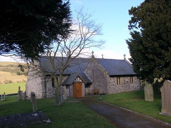 St. Tysilio's Church in Bryneglwys, Denbighshire