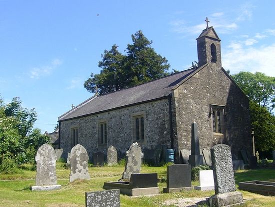St. Tysilio's Church in Llandissilio, Pembrokeshire