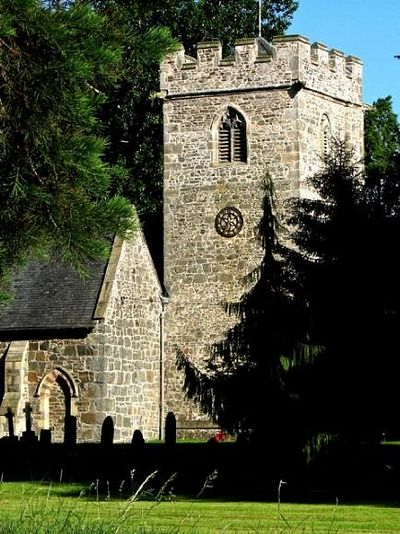 The Church of Sts. Tysilio and Mary in Meifod, Powys (source - Tanyllyn-nursery.co.uk)