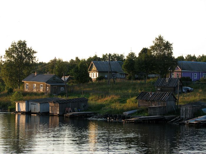 Деревни Свири. Фотография Натальи Жернаковой.