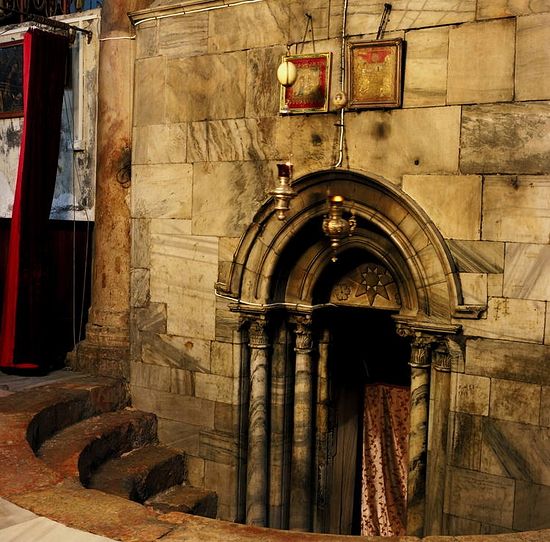 The entrance to the Chapel of the Manger. Photo: whc.unesco.org